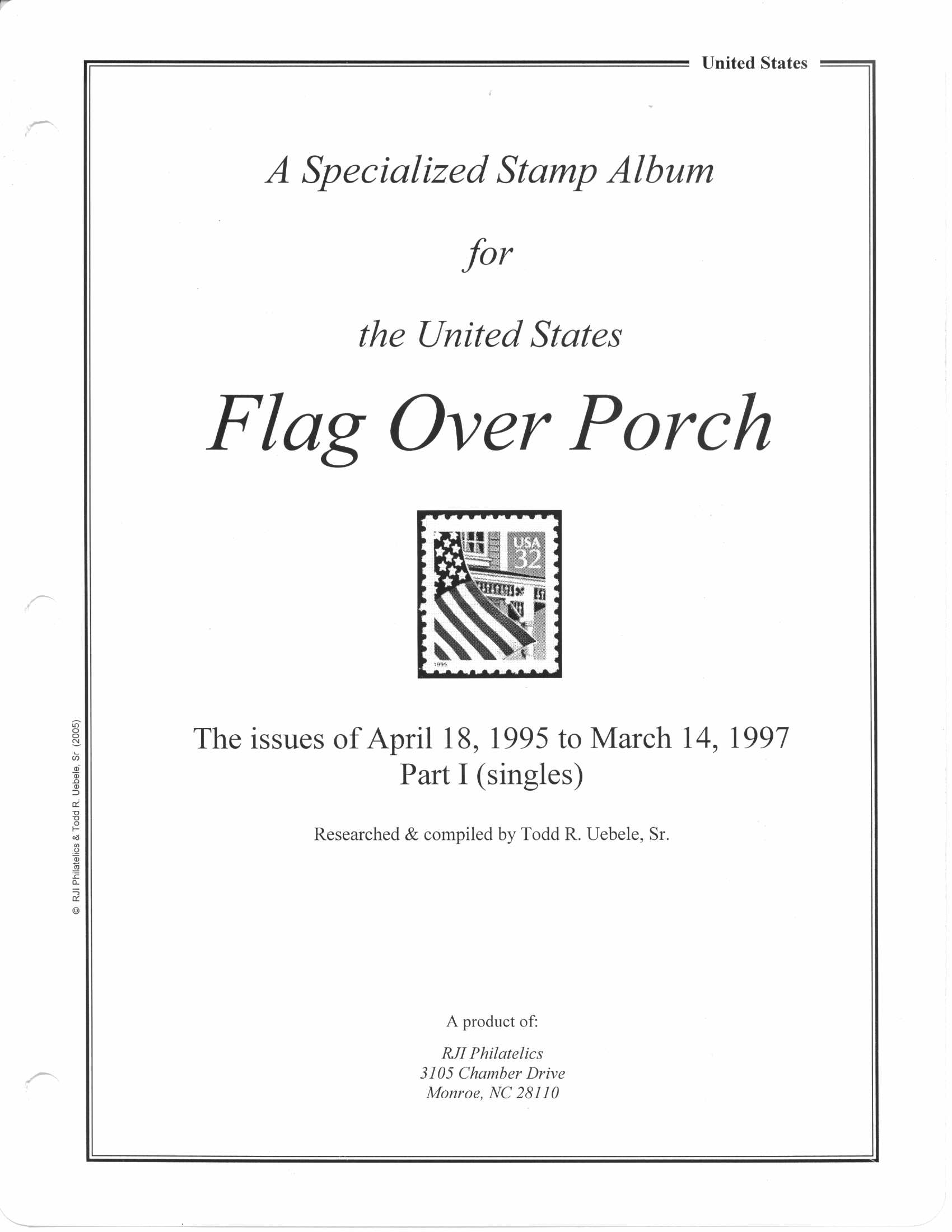 Flag Over Porch album page