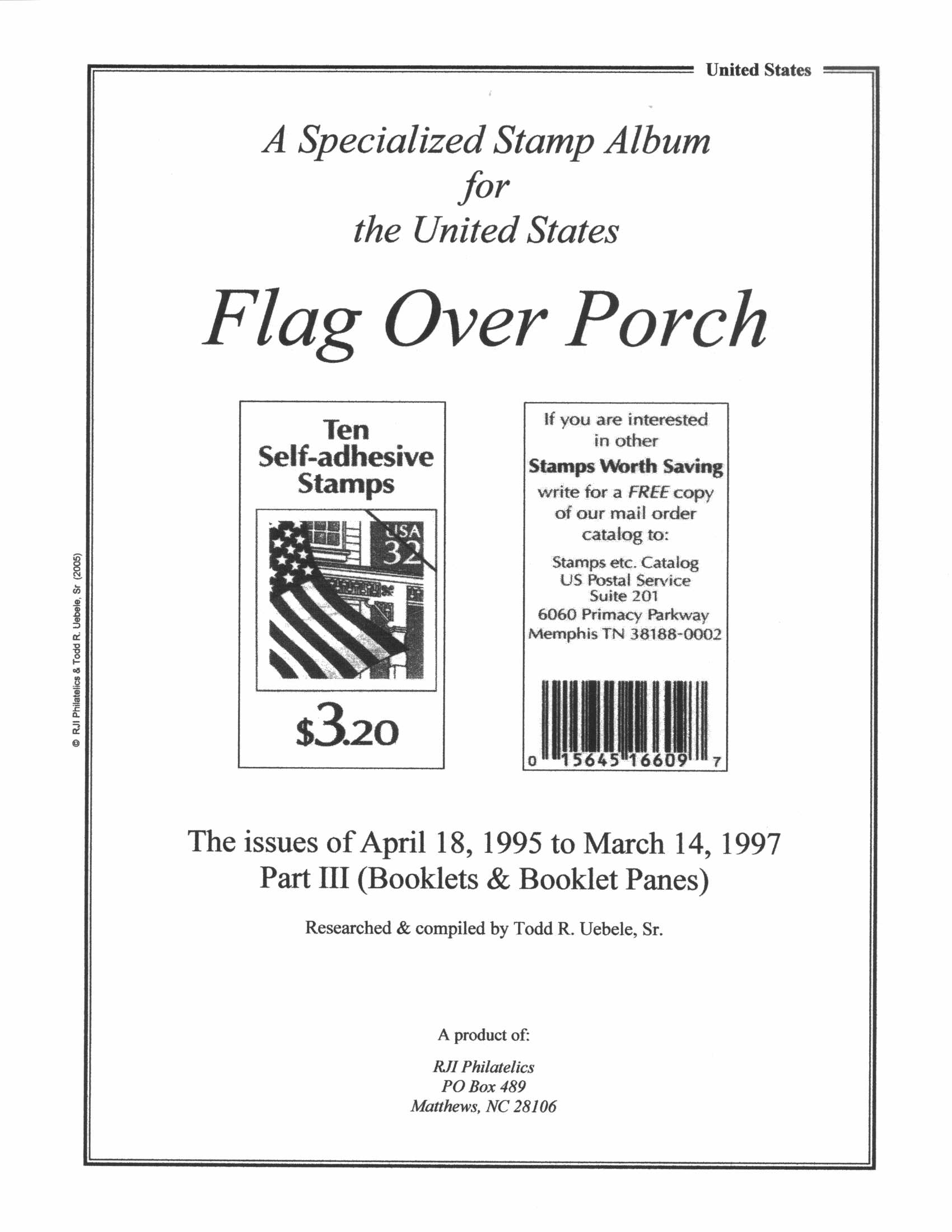 Flag Over Porch album page