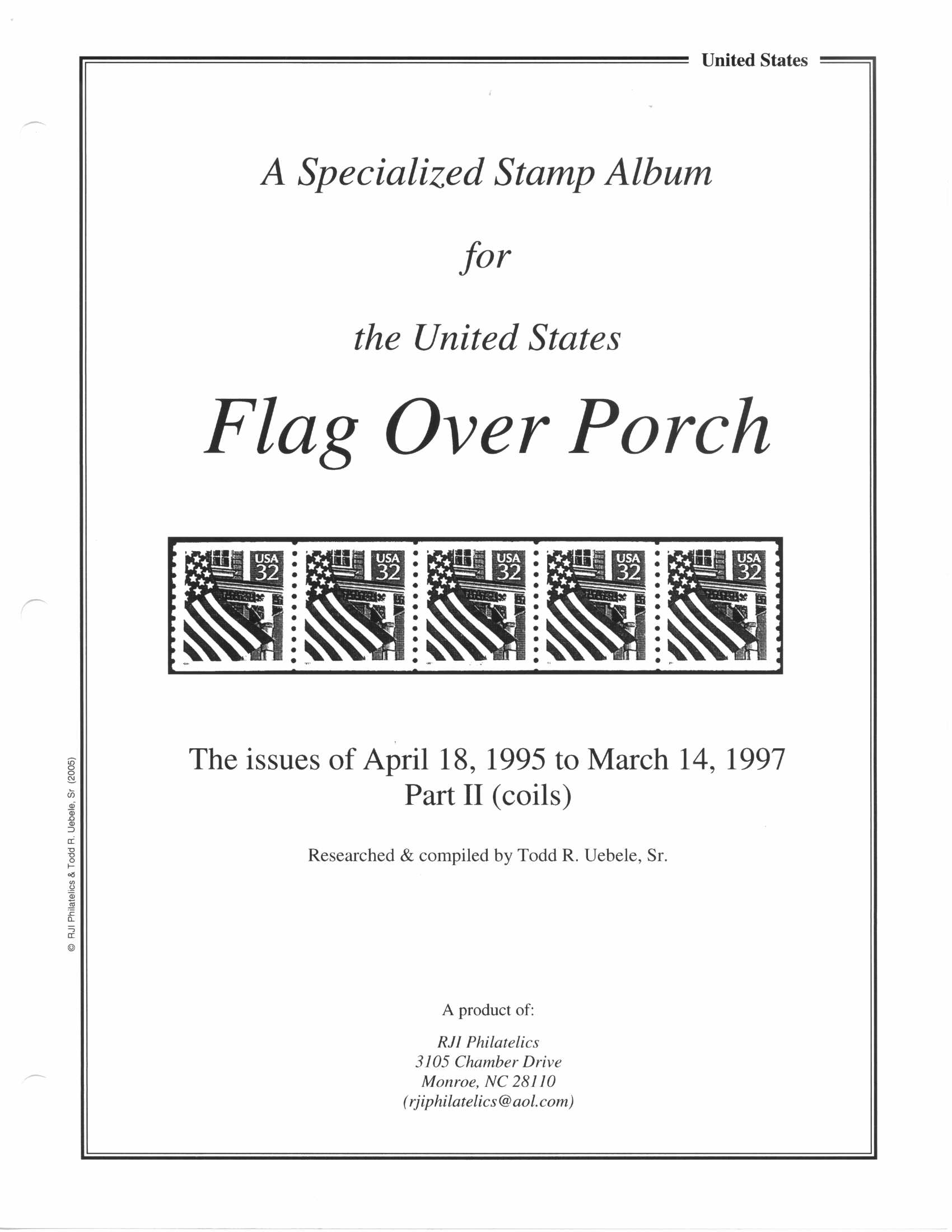 Flag Over Porch album page